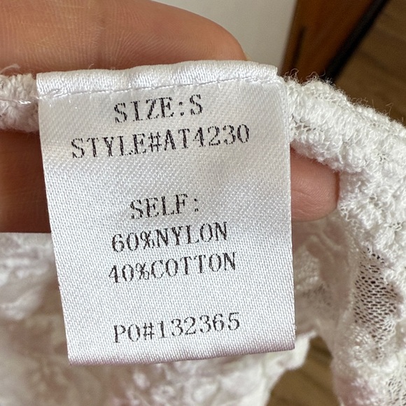 miami White Lace Kimono Cover-Up - Picture 3 of 7